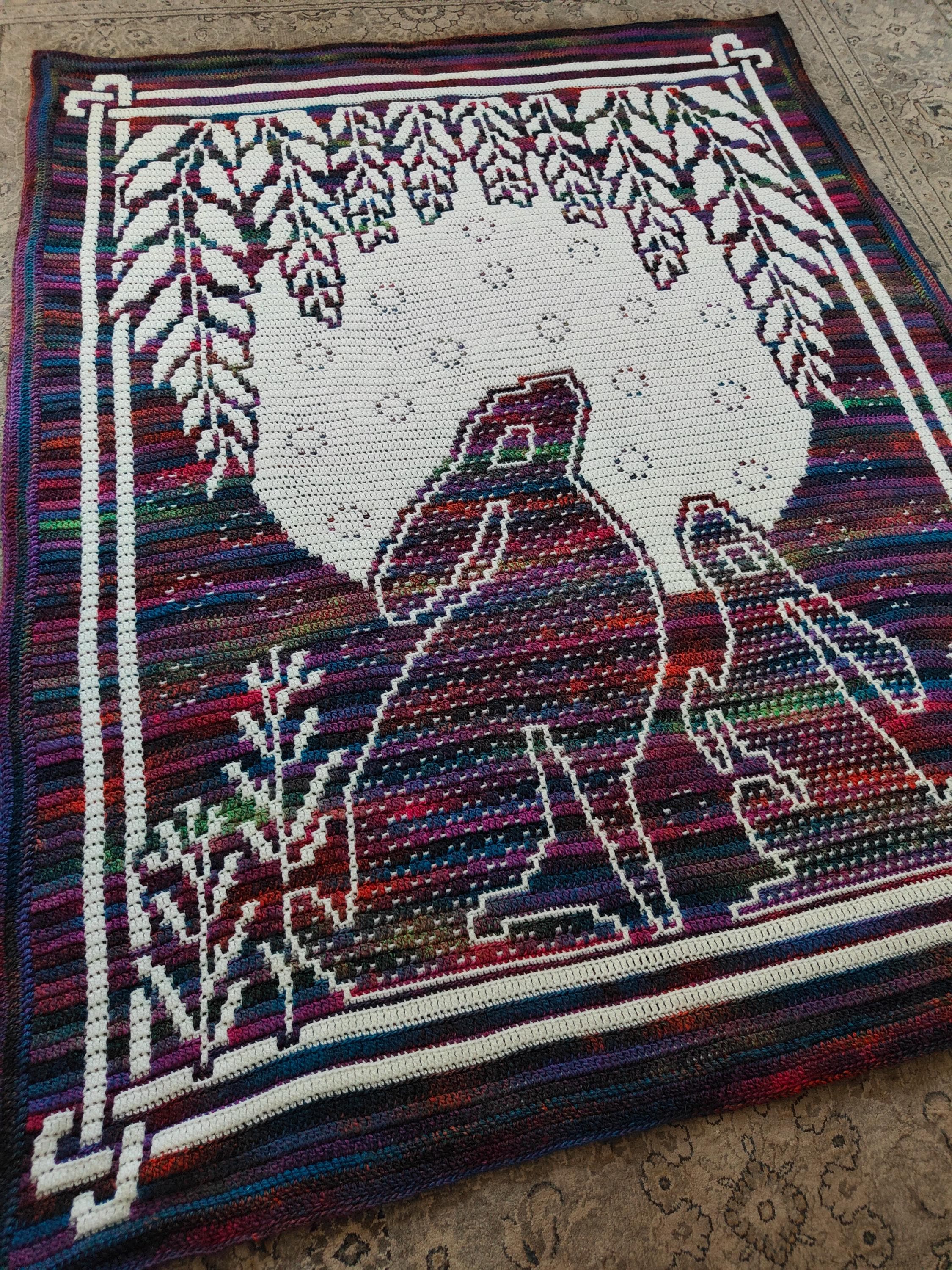 Nocturne - Overlay Mosaic Crochet PATTERN - Digital Download in ENGLISH ...