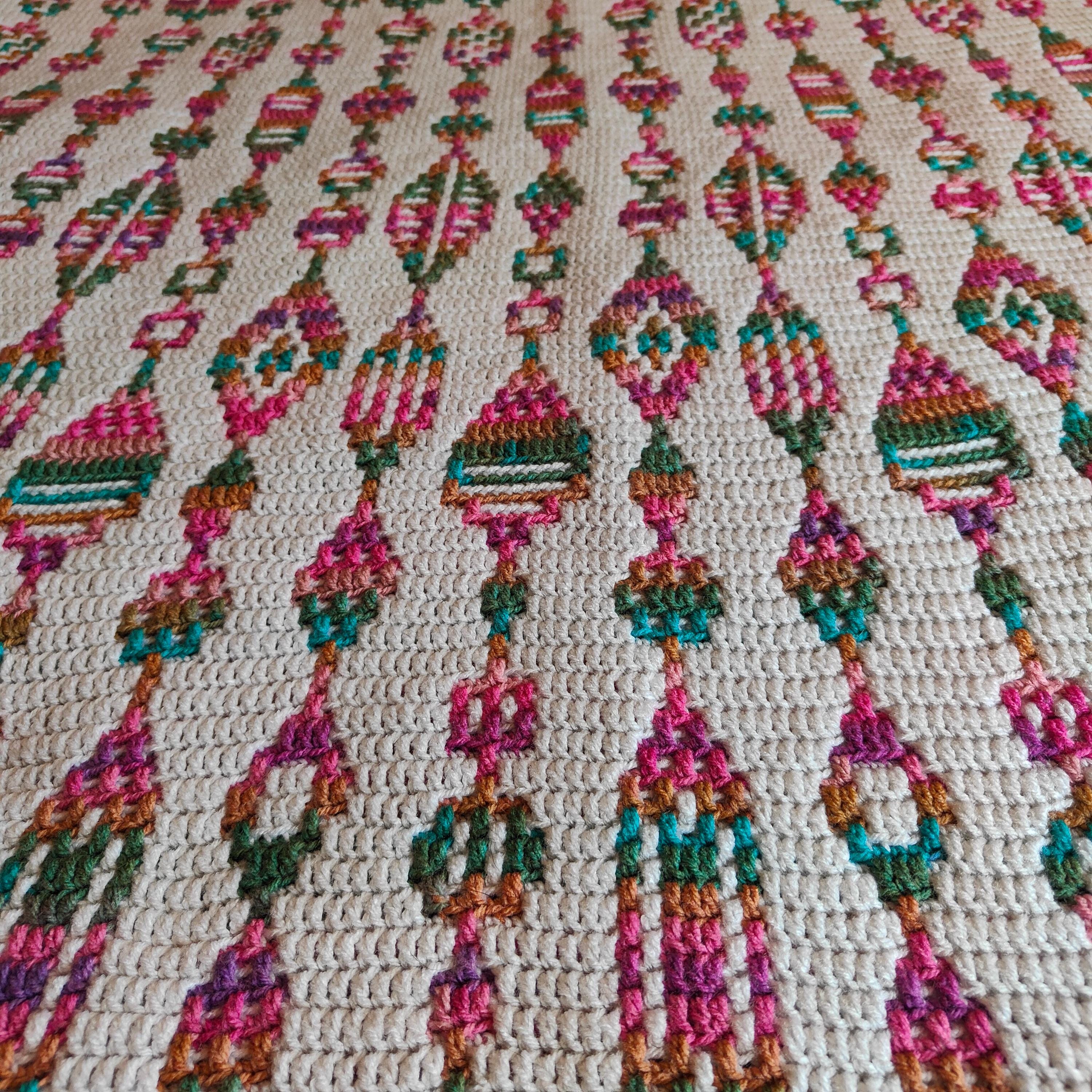 Shimmer - Overlay Mosaic Crochet PATTERN - Digital Download in ENGLISH ...