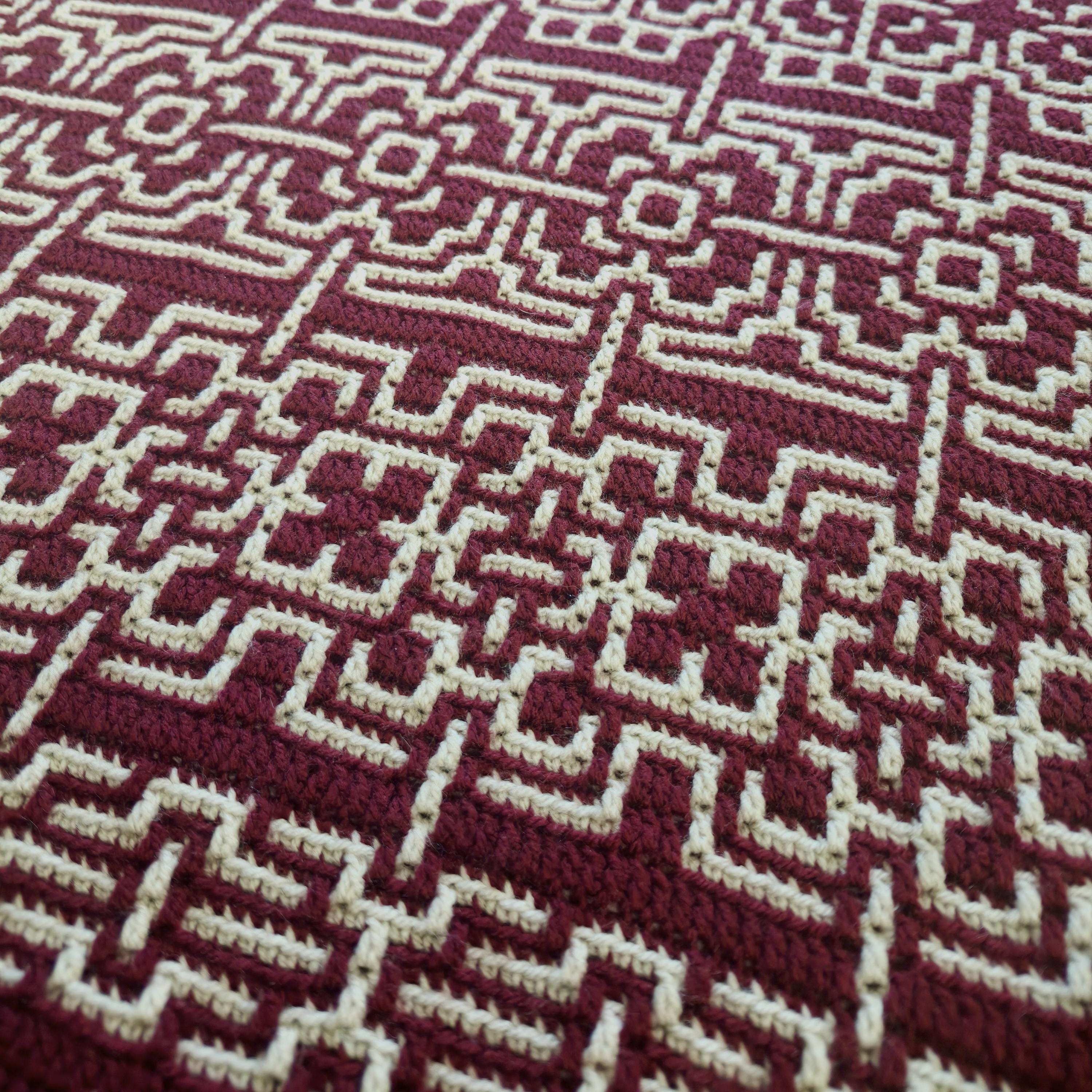 Linea - Overlay Mosaic Crochet PATTERN - Digital Download in ENGLISH ...