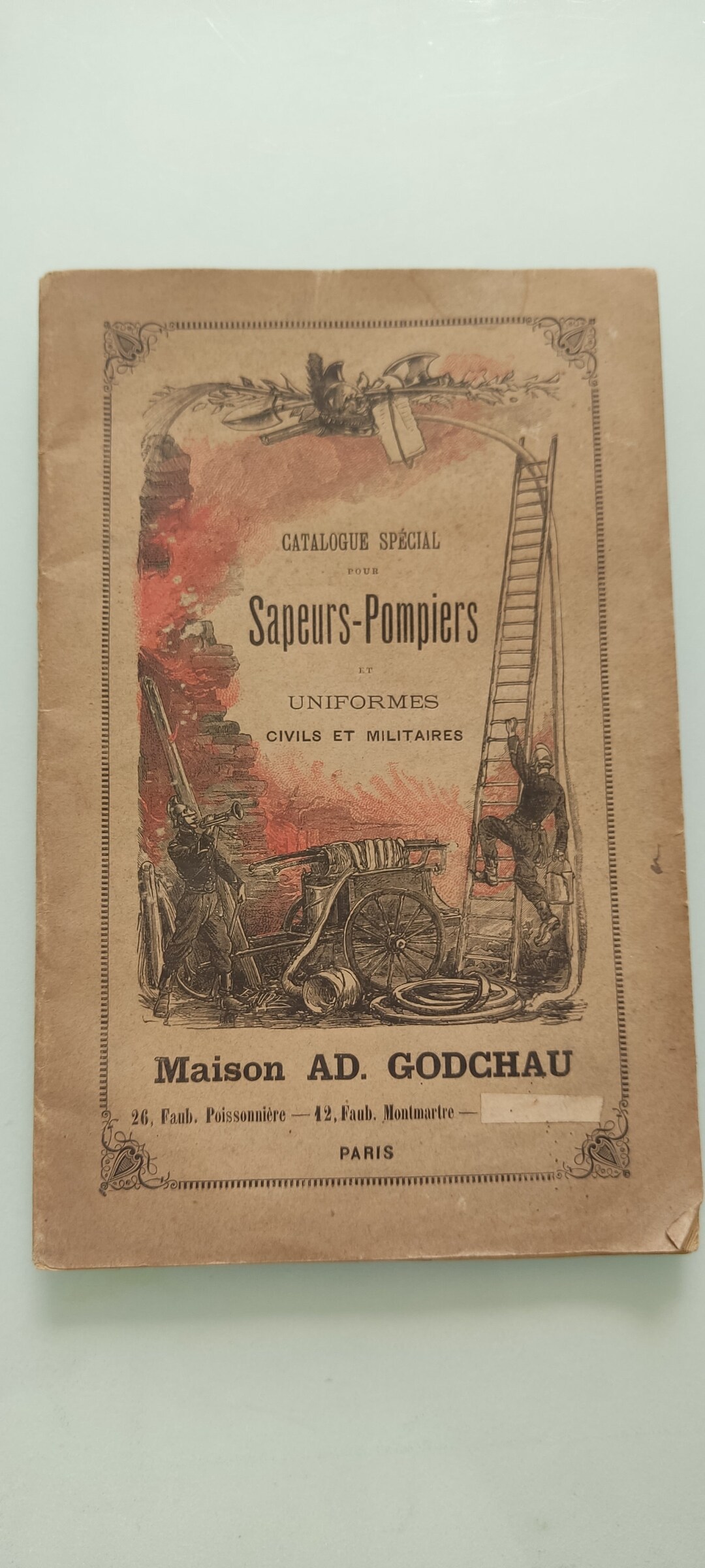 Firefighters Catalog 1876 Etsy
