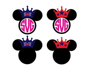 4TH OF July svg,png,dxf/Mickey svg,png,dxf/Minnie svg,png,dxf for Silhouette,Cricut,Design,Print and any more