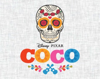 Download Coco skull svg | Etsy