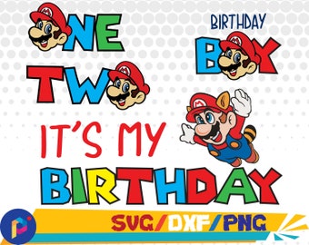 Download Mario svg | Etsy