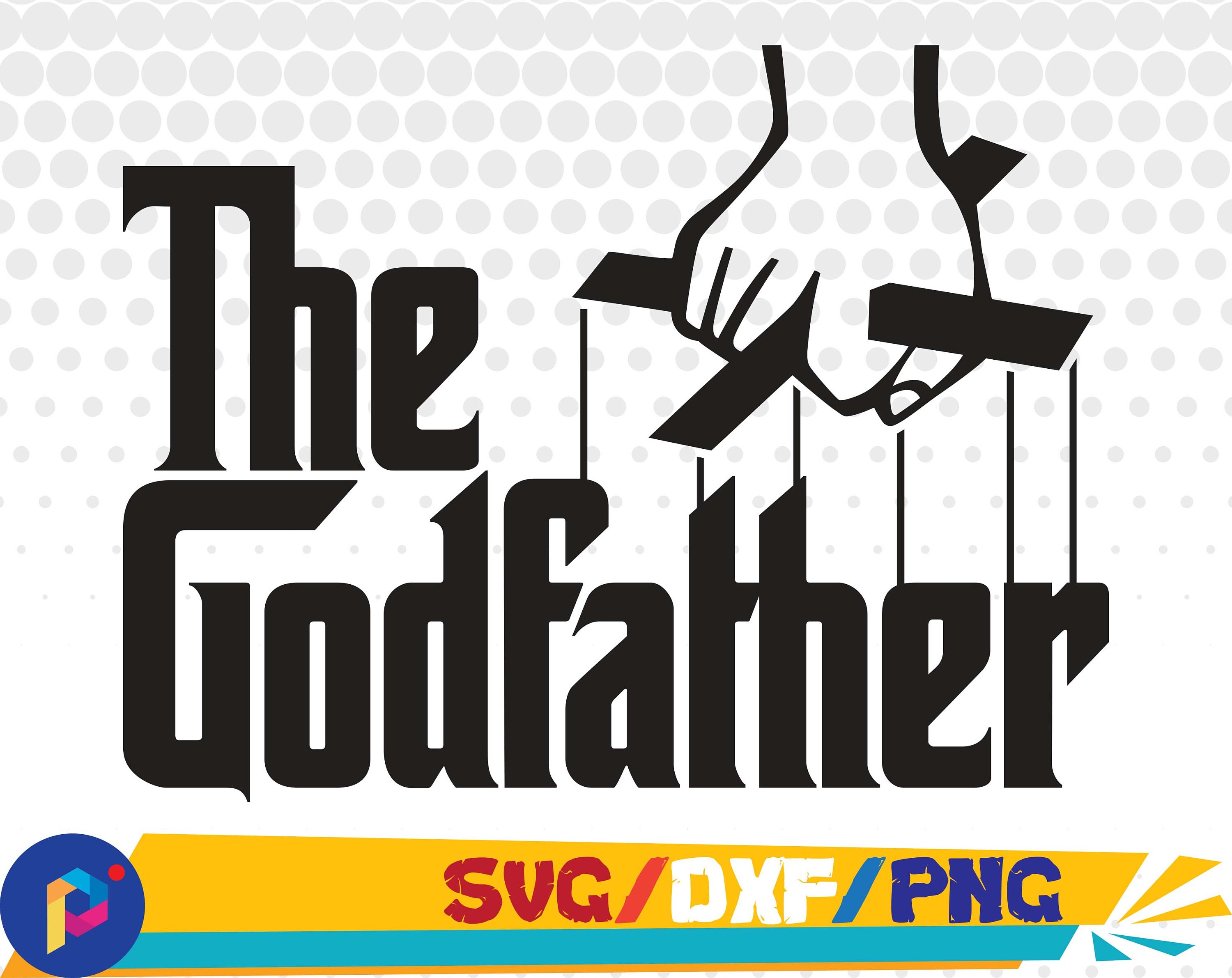 Download The Godfather svgdxfpng/The Godfather clipart for | Etsy