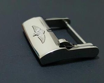 New Breitling 20mm Stainless Steel Gents Watch Strap Buckle.