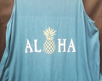 Aloha Pineapple Tank