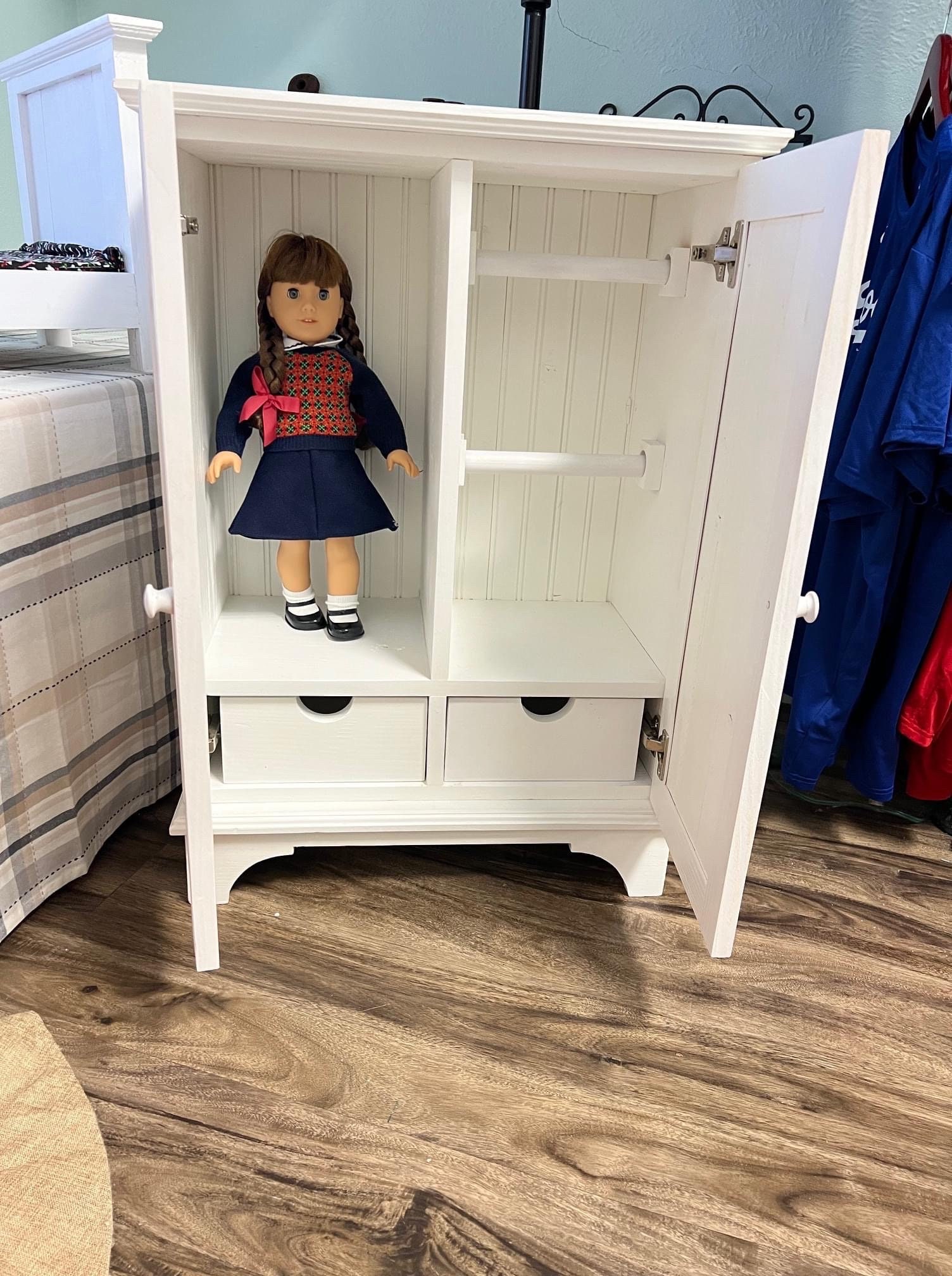 Unveiling the Enchanting 18-Doll Armoire: A Timeless Treasure