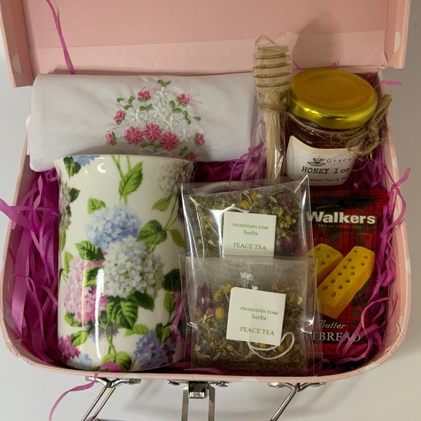 Teetasse-Geschenkbox, Teebecher-Geschenk, Tee-Geschenkbox, Teeparty, Muttertagsgeschenk, Last-Minute-Geschenk, Geschenk für Teetrinker, Teeprobe