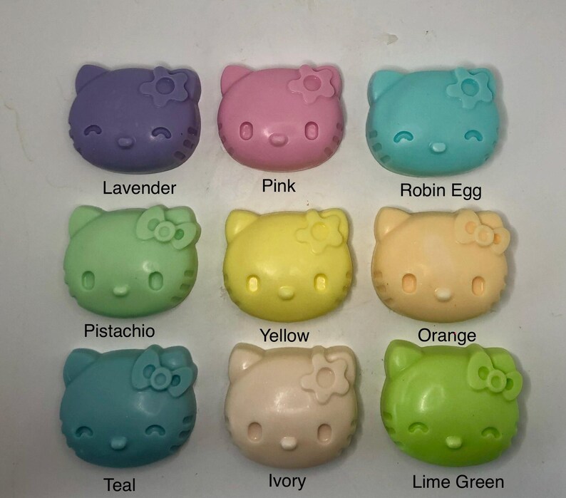 Kitten Soap Making Kit for Kids | DIY Melt and Pour Craft Kit | Cat Lover Birthday Gift | STEM Party Favor bild 6