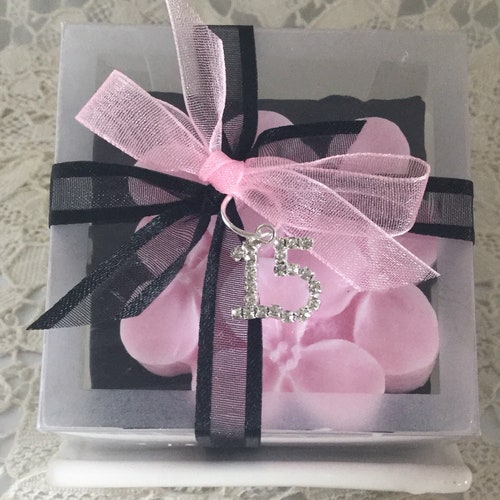 Teen Party Favors Quinceanera Guest Favorsquince Soap Etsy