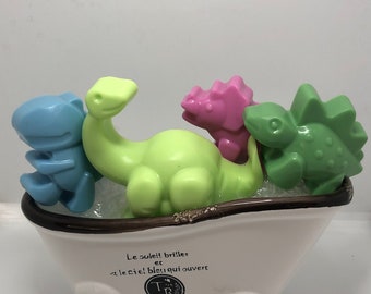 Dinosaur Soap Making Refill Kit | Kids Soap Crafts, Melt and Pour Cubes