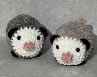 Crochet Opossum, Crochet Possum