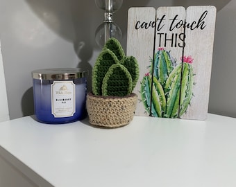 Crochet Snake Plant