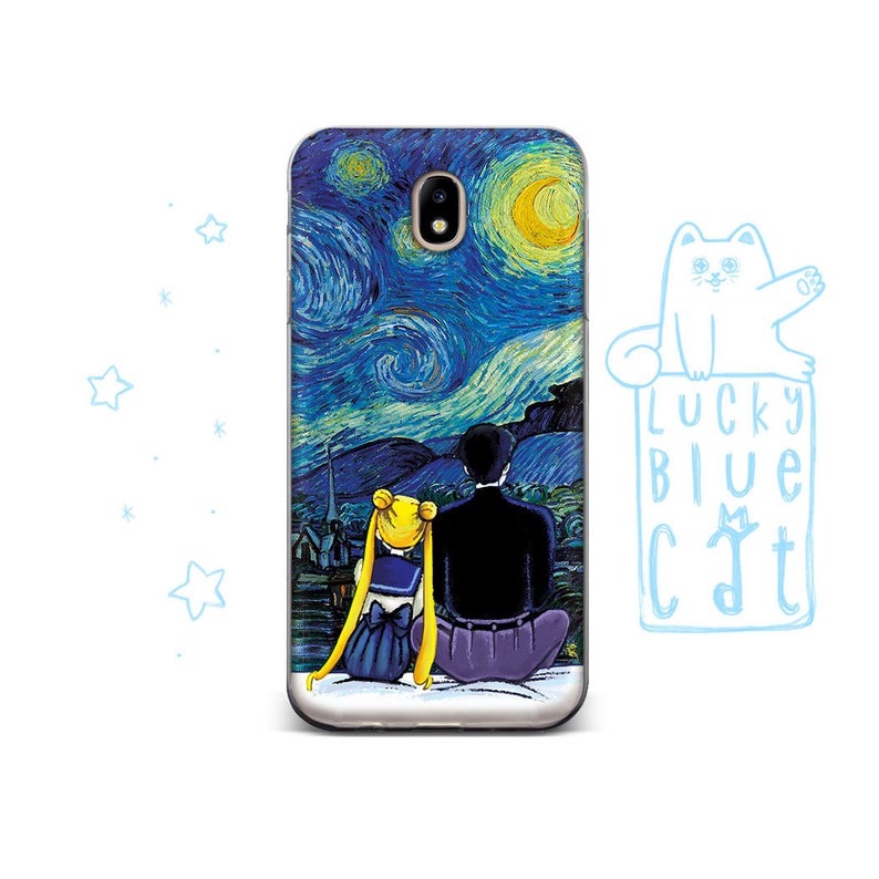 Sailor moon Samsung s21 case galaxy s21 ultra samsung case starry night case iphone 11 pro case van gogh case iphone xs case pixel 4 xl