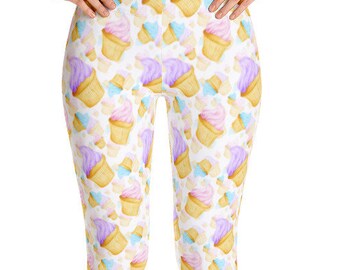 Bad Santas Workshop (Pastel) - Adult Leggings main image 0
