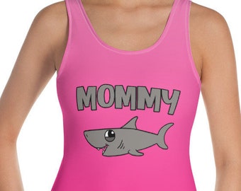 mommy shark swimsuit