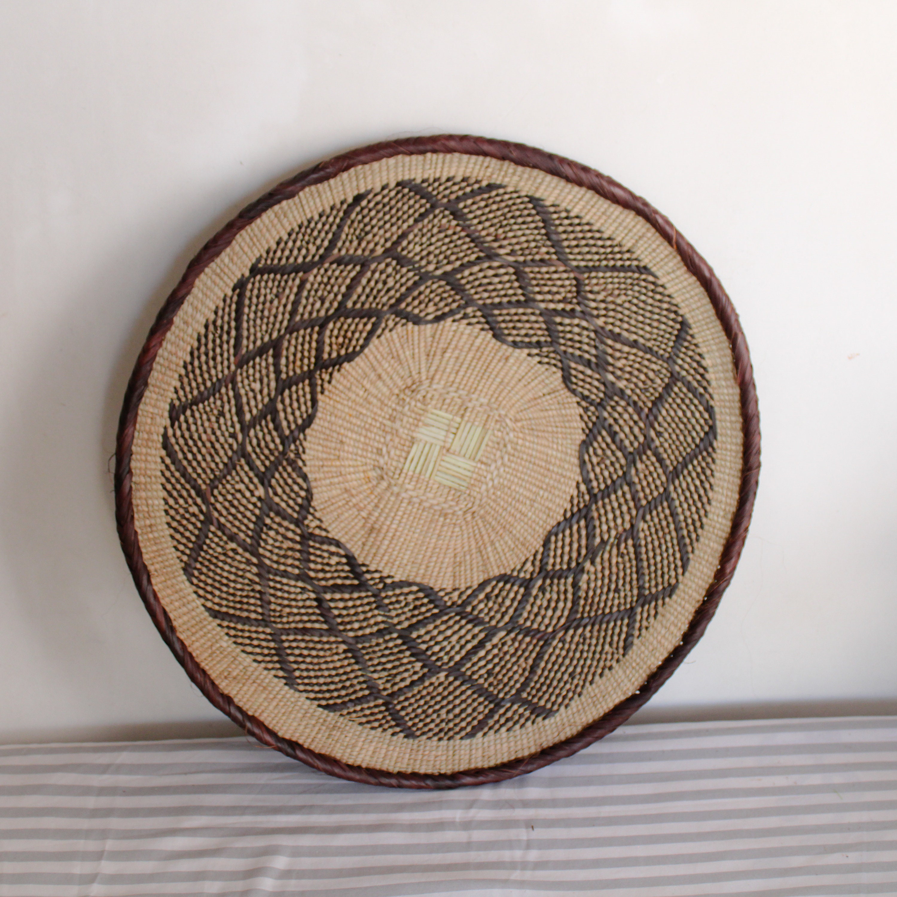 A Binga Basket set Woven Basket set of 5 to add authentic Etsy