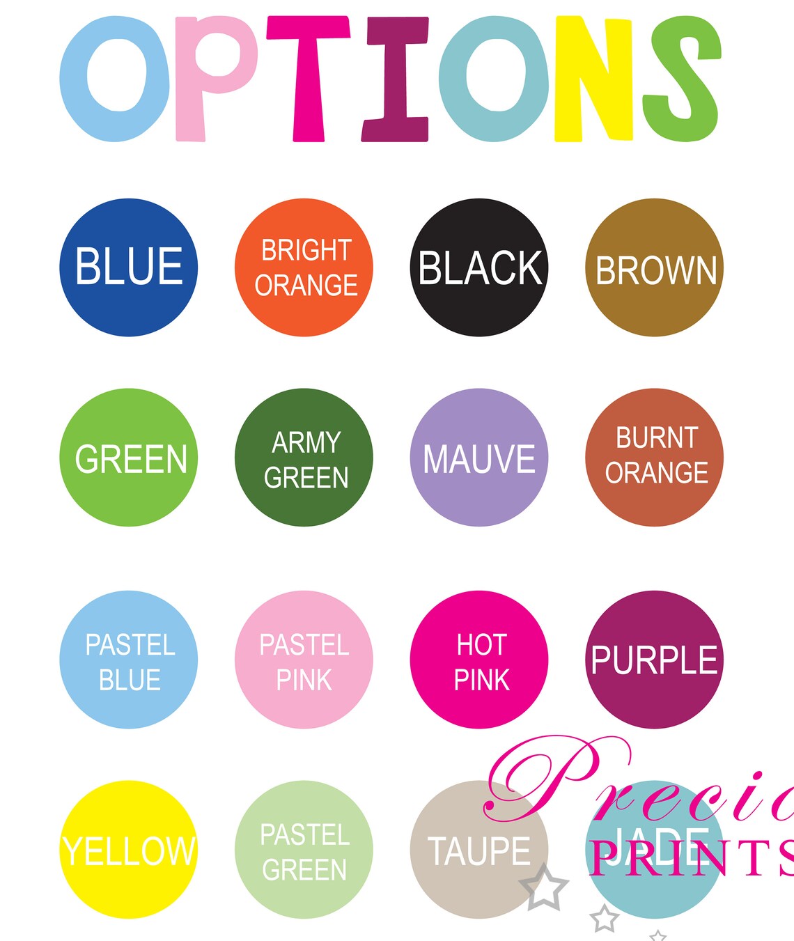 Rainbow Nursery Prints Baby Name Print Rainbow Nursery Etsy