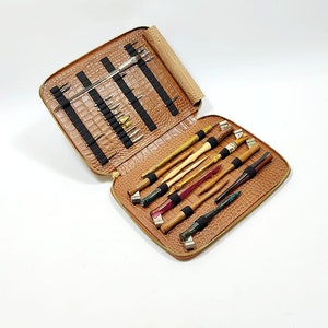 Professional pen case for calligraphers