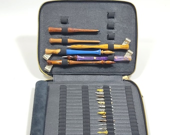 Professional pen case for calligraphers