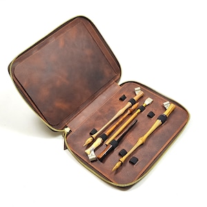 Professionelle Stiftetasche für Kalligraphen