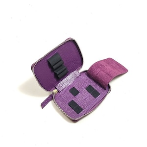Genuine Leather Pen Case: Kaweco Sport Fountain Pens, 4-Pen Capacity image 3