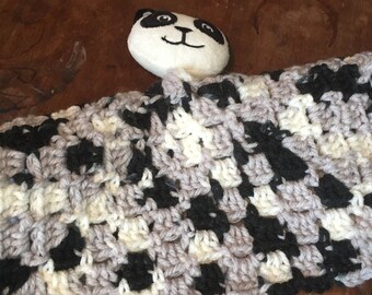 Panda Lovey Blanket