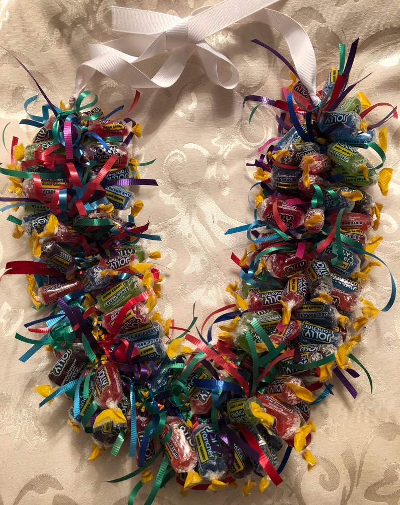 Party Prize Award Graduation Lei Candy Lei Jolly Rancher Etsy Australia