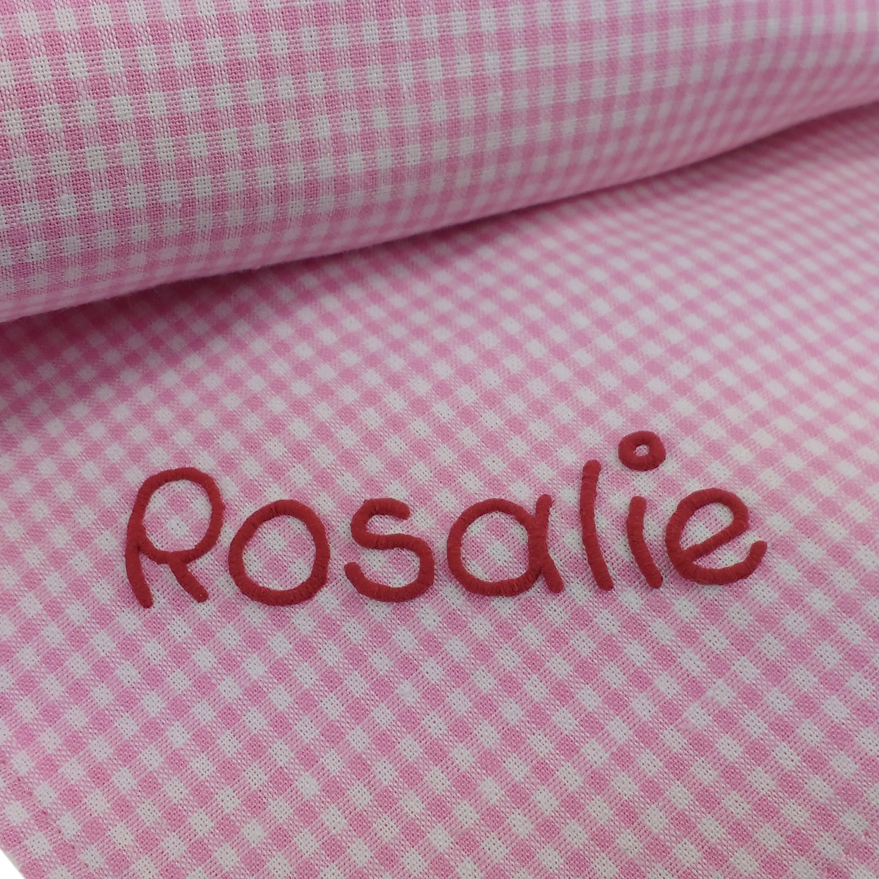 Jersey Baby blanket with name Personalized summer blanket Jersey