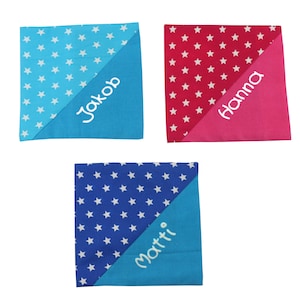 Cooling pad / heat pad with name star triangle (cover incl. cooling compress) for children&#39;s cooling compress Heat compress Personalized