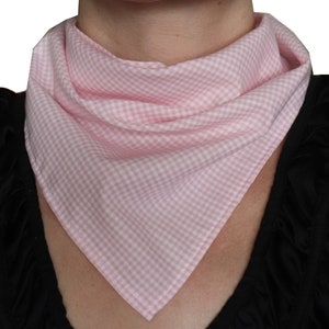 Scarf checkered for men and women / Vichycheck green blue purple pink scarf - Costume scarf - Accessories Oktoberfest Checkered scarf scarves