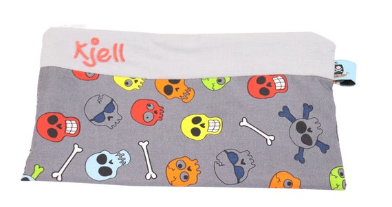 Pencil Case Funny Skull Triangle With Name Personalized Pencil - Etsy Ireland Pencil Case Funny Skull Triangle With Name Personalized Pencil - Etsy Ireland