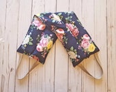 Heating Pad, Rice Bag, Natural, Microwave Shoulder Wrap with Handles, Aromatherapy, Teacher Gift, Essential Oil, Scented, Cold Pack, hot
