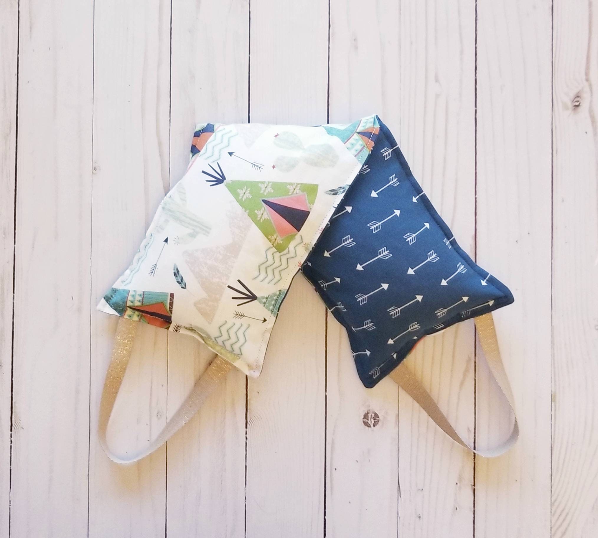 Scented Rice Heating Pad//Teepee//Microwave Shoulder Wrap with Etsy