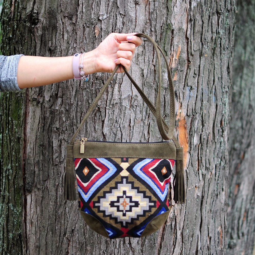 Boho cross body bag ethnic shoulder purse eco bohemian Etsy