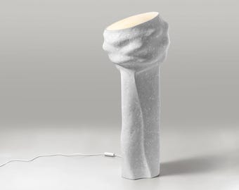 PEONY Floor Lamp — Sculptural Concrete Floor Light for Modern Interiors