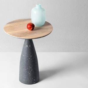 Side table, minimalist design furniture, industrial style table