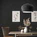 Image showcasing Minimalist Industrial Pendant Light, Restaurant Lighting - Etsy