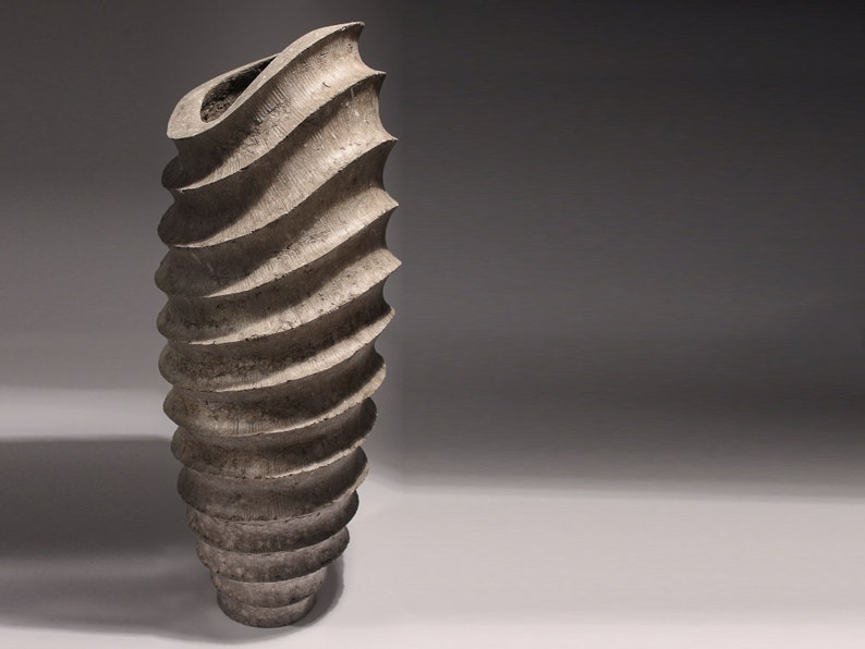 Sculptural vase image 1