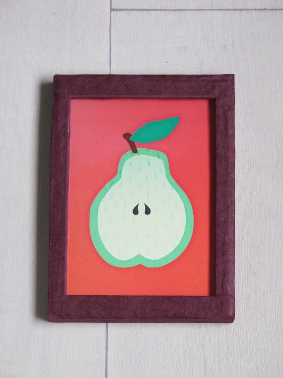 Frame Pear Hologram Image 0