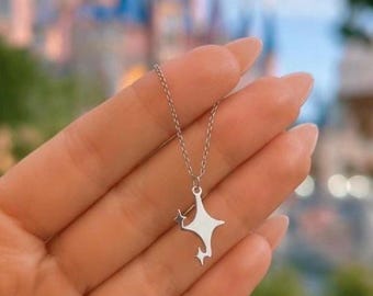 Star to the Right Necklace - Silver