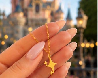 Collar Estrella a la Derecha - Oro