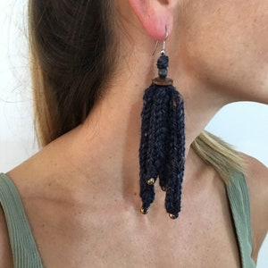 Jatess - Weekend Blue Earrings