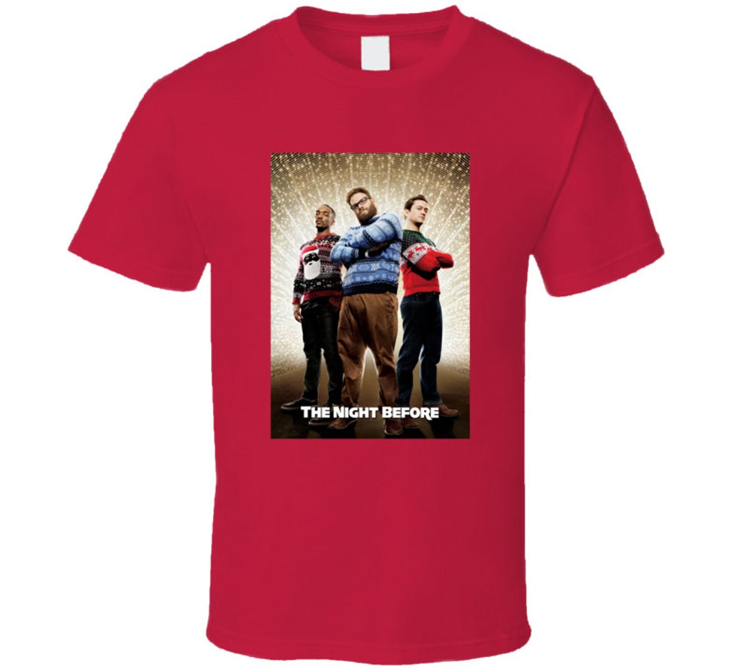 THE NIGHT BEFORE Tシャツ LLICA XL The Night Before Movie Tee Funny Christmas Comedy T Shirt - Etsy
