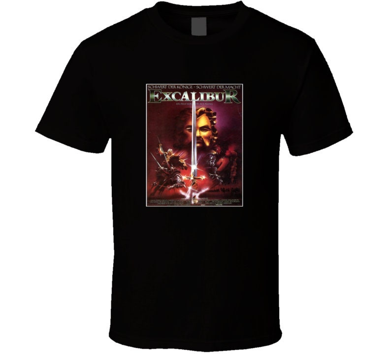 Discover Excalibur Tee Medieval Fantasy Movie T Shirt