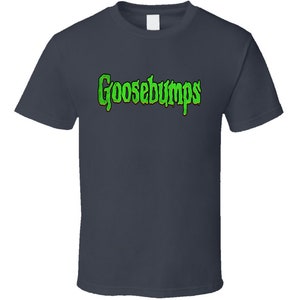 Goosebumps Logo Tee Cool Scary Book Lover Halloween T Shirt
