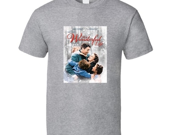 It's A Wonderful Life Movie Tee Classic Christmas Movies T Shirt