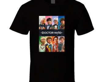 Doctor Who Tv Show Tee Cool Television Series Fan T Shirt