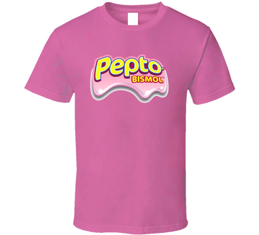 Pepto Bismol Tee Funny Stomach Relief Halloween Costume T Shirt Etsy