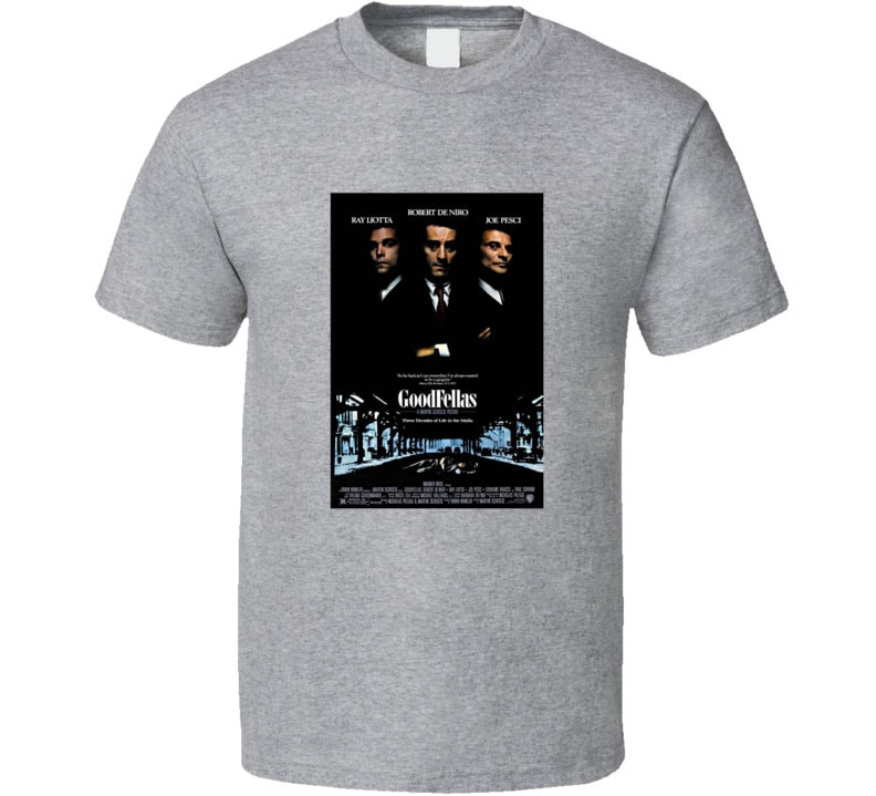 Discover Goodfellas Tee Cool Movie Poster Fan T Shirt
